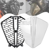 motorcycle headlight protector cover grill for 790 890 adventure rs 790adventure 890adventure adv r s 2019 2021 accessories