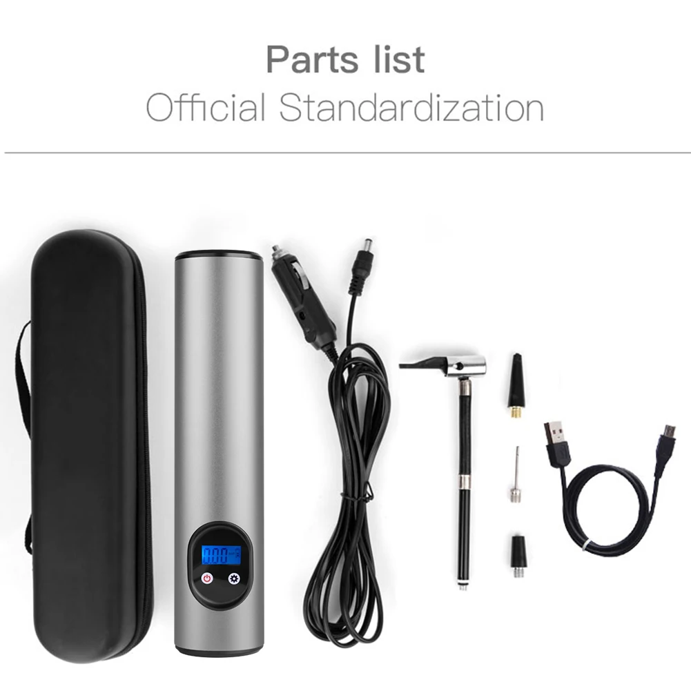 

12V 150PSI Portable Air Pump Tire Inflator Handheld Air Compressor Tyre Pump for Car Bicycle Bike Ball Inflatable