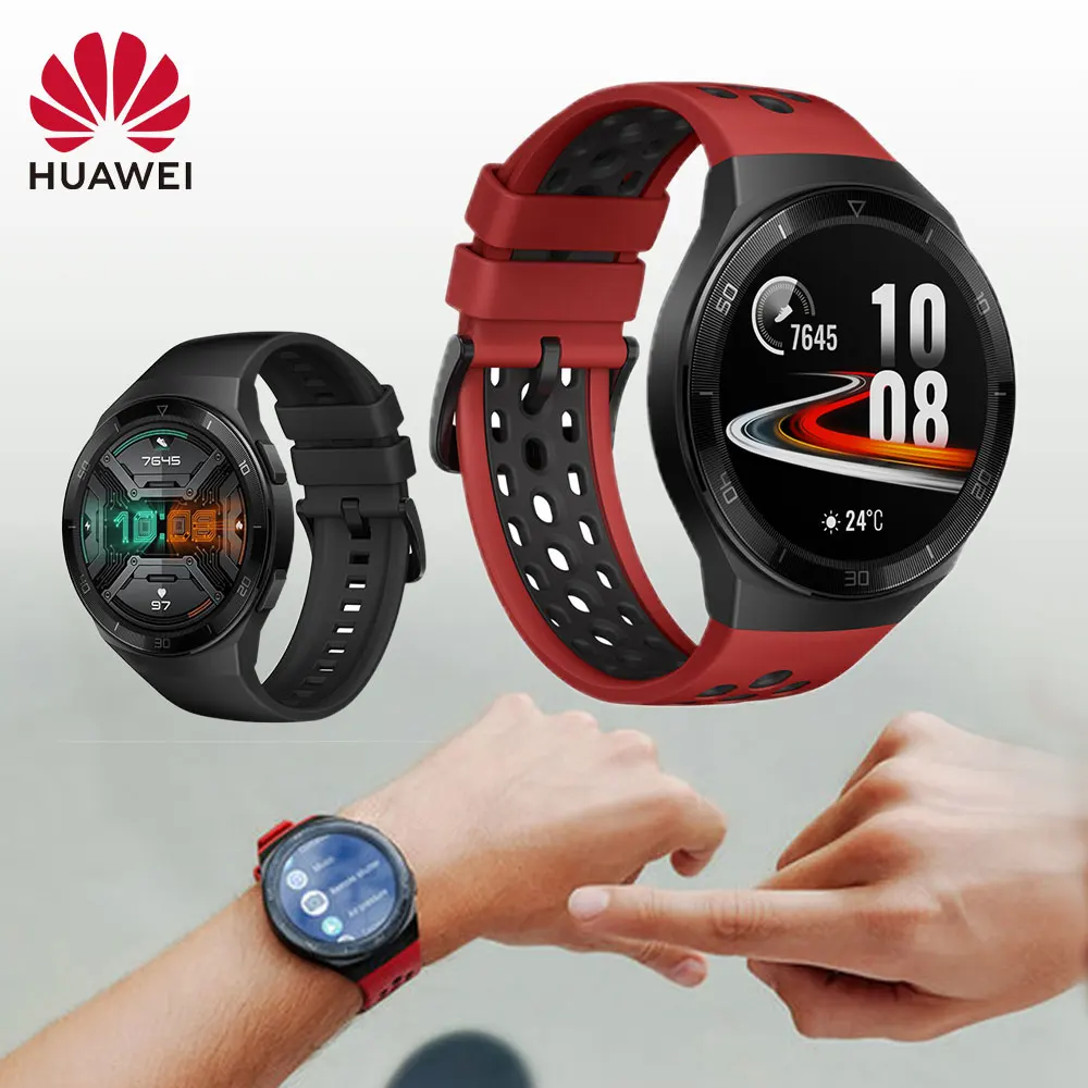 Смарт-часы HUAWEI GT 2e SpO2 100 режимов 5 АТМ 1 39 дюйма | Электроника