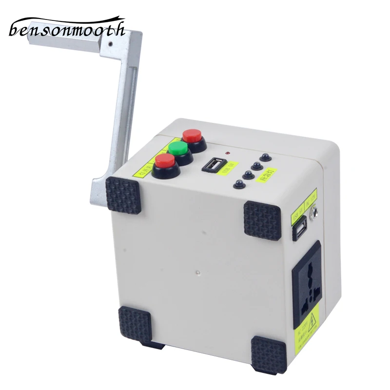 220 В Малый ручной генератор портативный источник питания аварийное зарядное