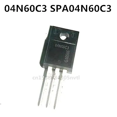 

Оригинал 10 шт./04N60C3 SPA04N60C3 TO-220F 650V 4.5A