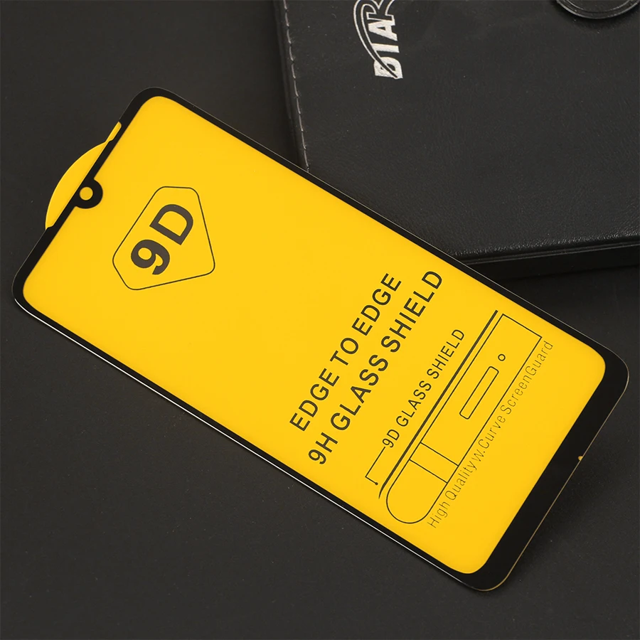 10 шт. 9D изогнутое полное покрытие 9H закаленное стекло для Xiaomi Redmi Note 8 7 Pro 6 5 5A 4 4X Защитная пленка для экрана