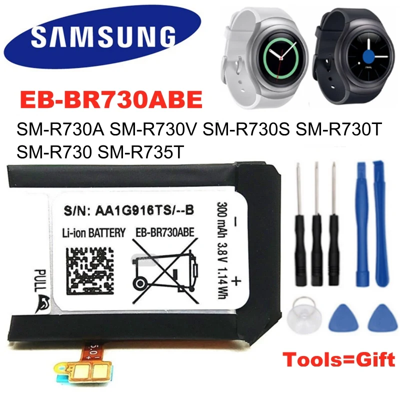 SAMSUNG оригинальный сменный аккумулятор EB BR730ABE для Samsung Gear S2 3G с функцией R730 SM R735T R730A