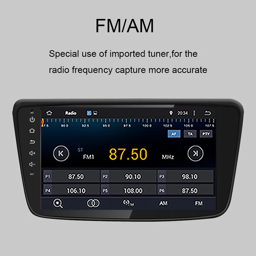 Автомобильный GPS-навигатор 8 дюймов Восьмиядерный процессор Android 10 0 для suzuki Baleno