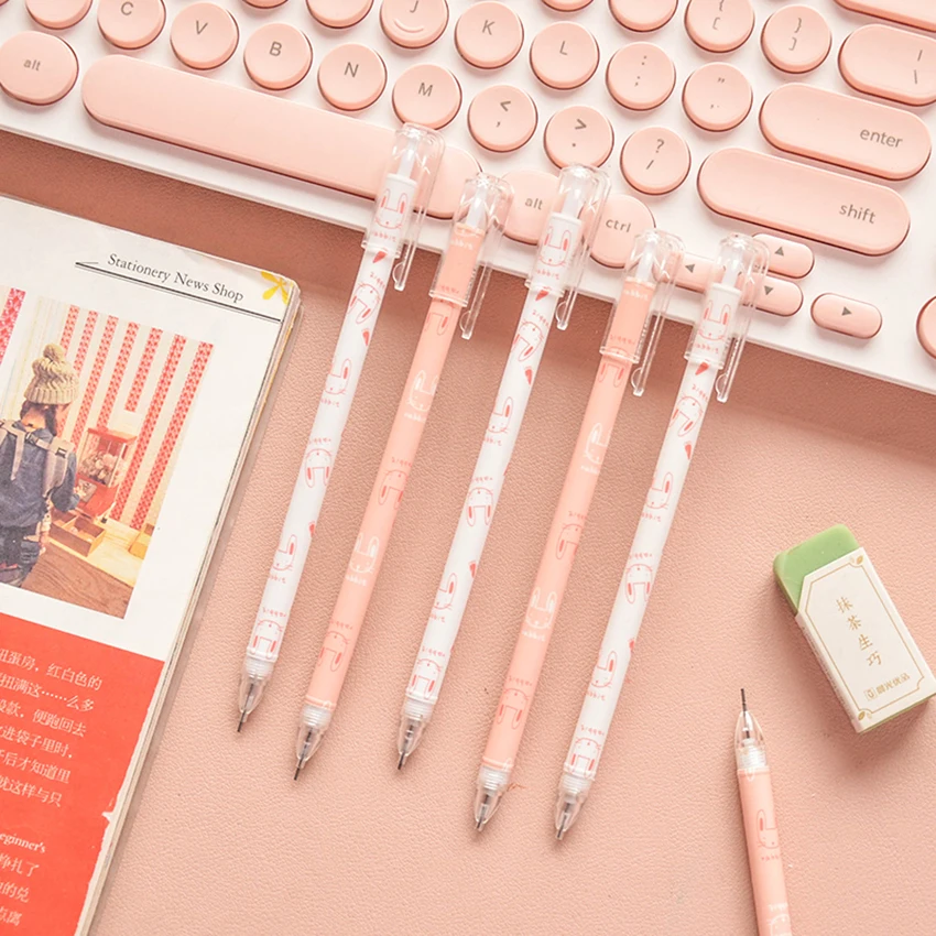 0 5 мм/0 7 мм HB механические карандаши Детские Канцелярские принадлежности