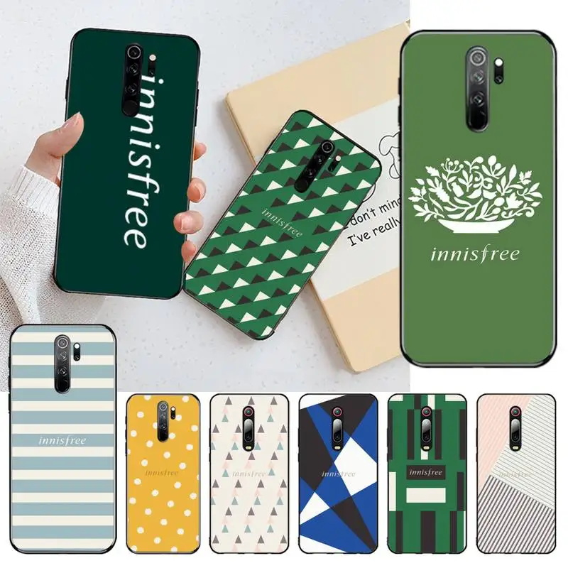 USAKPGRT макияж марки innisfree чехол для телефона Redmi 9A 8A 7 6 6A Note 9 8 8T Pro Max K20 K30 Pro|Бамперы| |