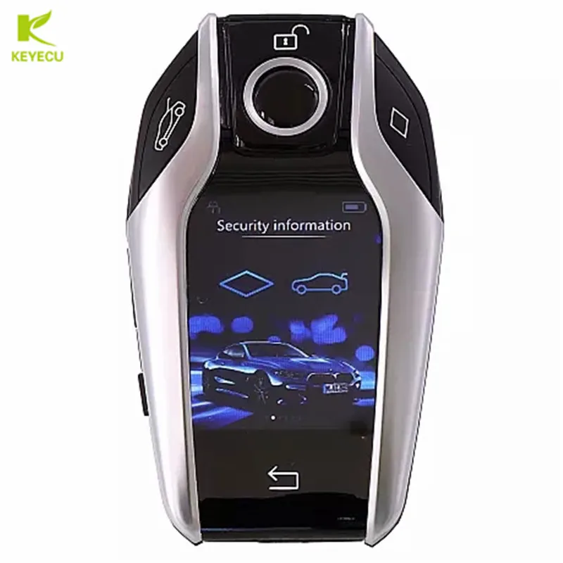 KEYECU модифицированный бутиковый смарт ключ с ЖК дисплеем 315 МГц HUF5662 434 HUF5767 868 5WK49861