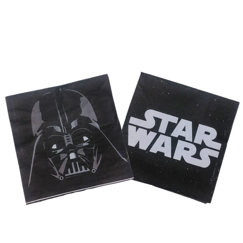 Тема из Звездных Войн набор посуды на день рождения скатерть салфетки чехол стол