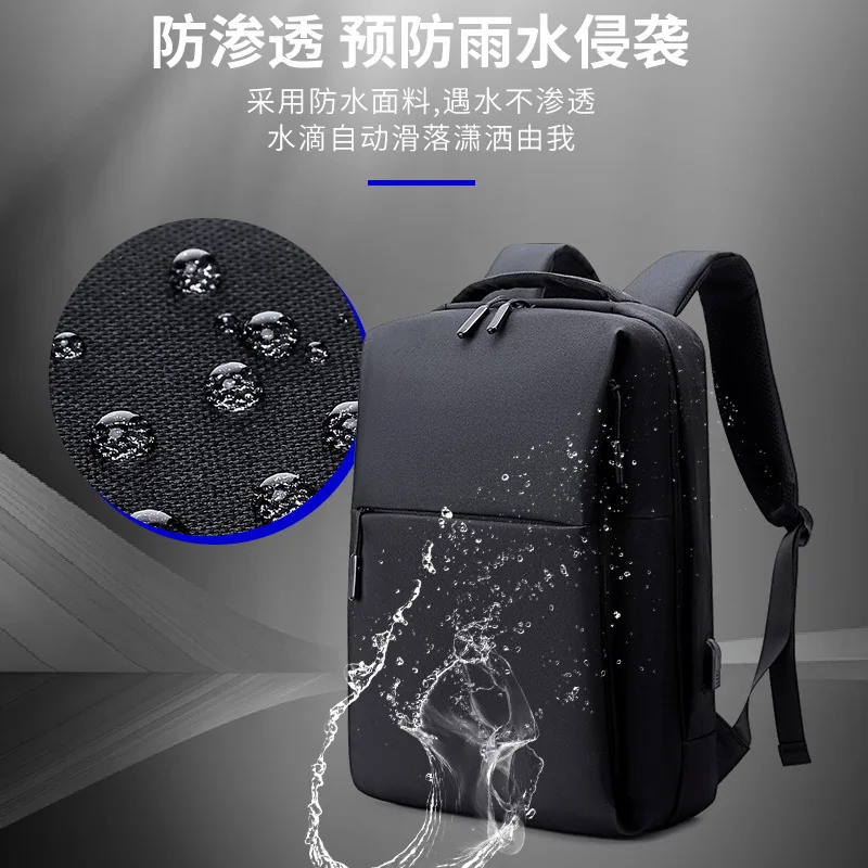 Business backpack men's large capacity Travel Backpack leisure 15 inch Laptop bag simple student | Багаж и сумки