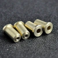 8pcs gas refill adapters for s t memorial dupont l2gatsby lighter brass copper gas nozzle butane gas refill adapter free ship