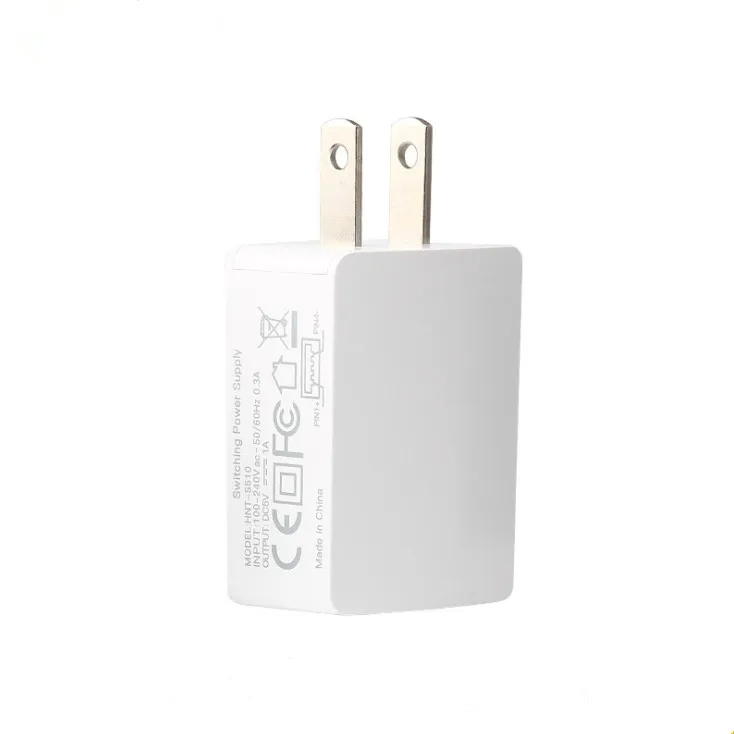 Настенное зарядное устройство USB источник питания 5 в 1 А (1000 мА) универсальный