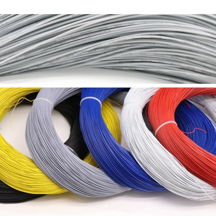 

5M UL1571 30AWG PVC Electronic Wire OD 0.8mm Flexible Cable Insulated Tin-plated Copper Environmental LED Line DIY Cord Colorful