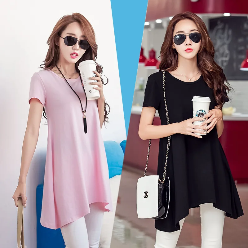 

Новинка; Женская Повседневная Базовая летняя футболка топ, футболка, рубашка с О-образным вырезом с коротким рукавом размера плюс S ~ 4XL