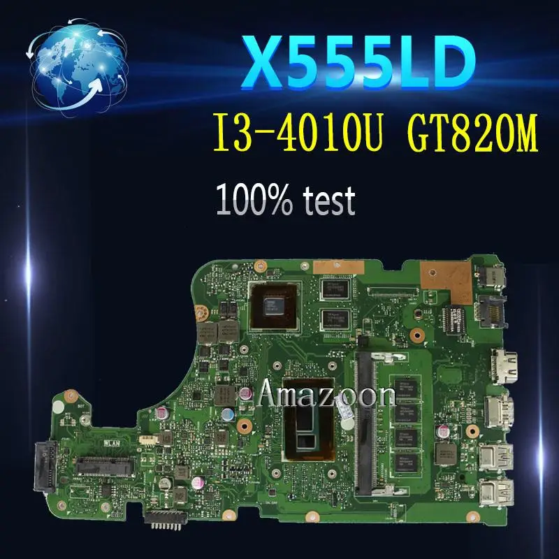 Материнская плата для ноутбука Amazoon X555LD For Asus X555LP X555LA X555L X555 тестовая Бортовая