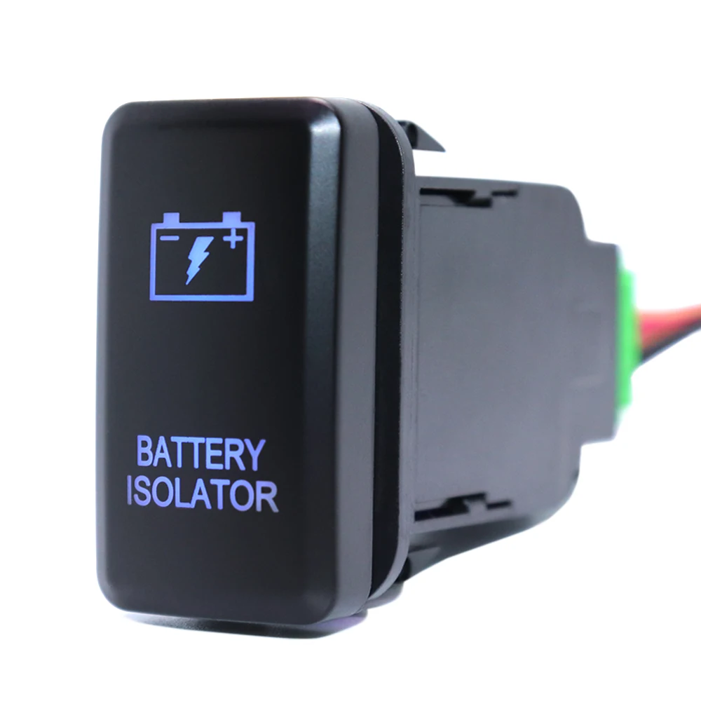 Изолятор аккумулятора кнопочный переключатель с соединительным проводом для