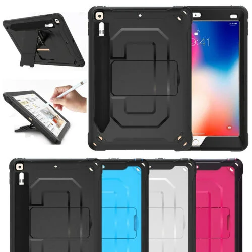 Для iPad 10 2 2019 Air2 Pro9.7 Air10.5 Pro10.5 9 7 2017 2018 сверхпрочный противоударный ПК + ТПУ