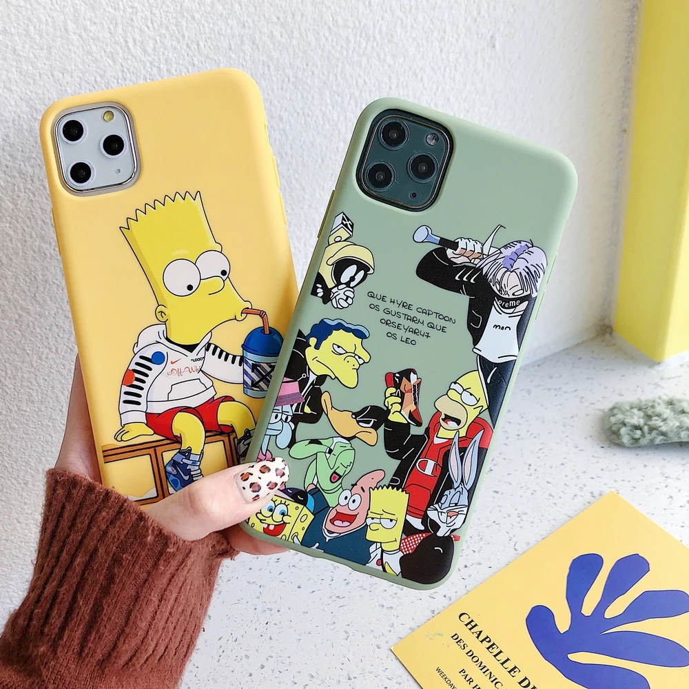 Модные тенденции забавные мальчика друзей мягкий симпатичный из ТПУ чехол для