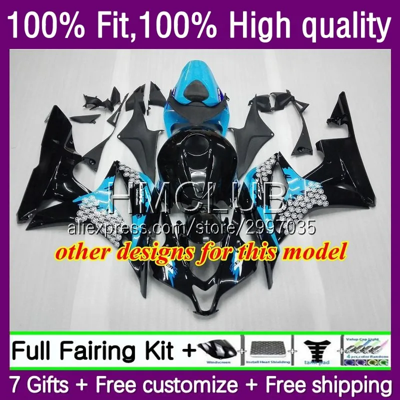 Корпус инжектора для HONDA CBR600RR Movistar Blue CBR600 600 RR CC F5 07 08 5No.12 CBR600F5 CBR 600CC 600RR 2005 2006 OEM