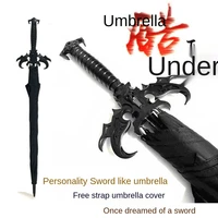 martial artsumbrella long handle umbrella sword internet sensation umbrella creative anime magic circle cross sword likeumbrella