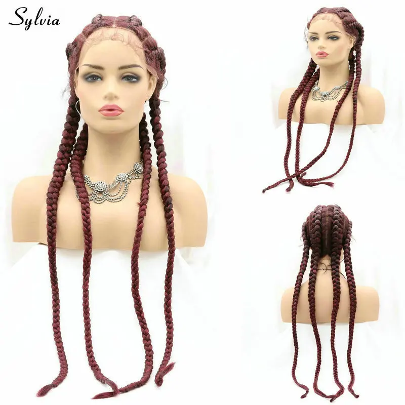 All Middle Part Big Braiding For Women 32inches 99j#