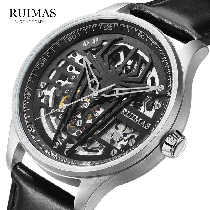 Часы наручные Binger Мужские механические брендовые водонепроницаемые с