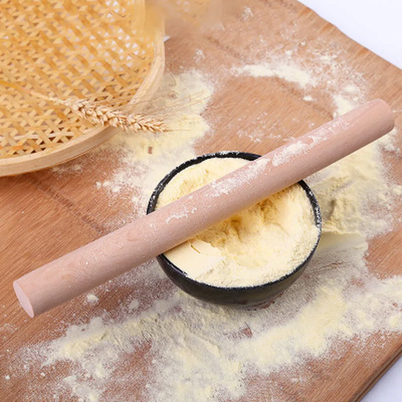 Деревянная Скалка со шкалой кухонный инструмент для выпечки тестовалик формы