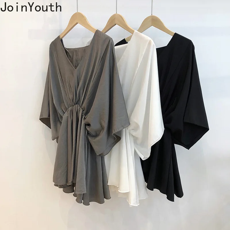 Joinyouth Женские топы и блузки летняя новая одежда приталенные рубашки с оборками