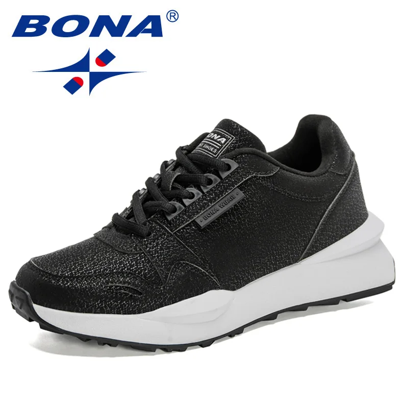 

BONA 2022 New Designers Casual Shoes Men Lightweight Comfortable Walking Sneakers Man Tenis Footwear Masculino Zapatillas Hombre