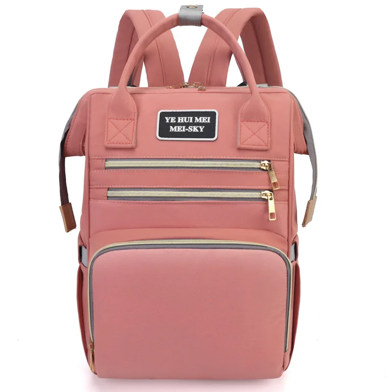 

Qyahlybz fashion mummy backpacks women's large capacity multi-purpose backpack travel mommy bag baby diaper shoulder bag