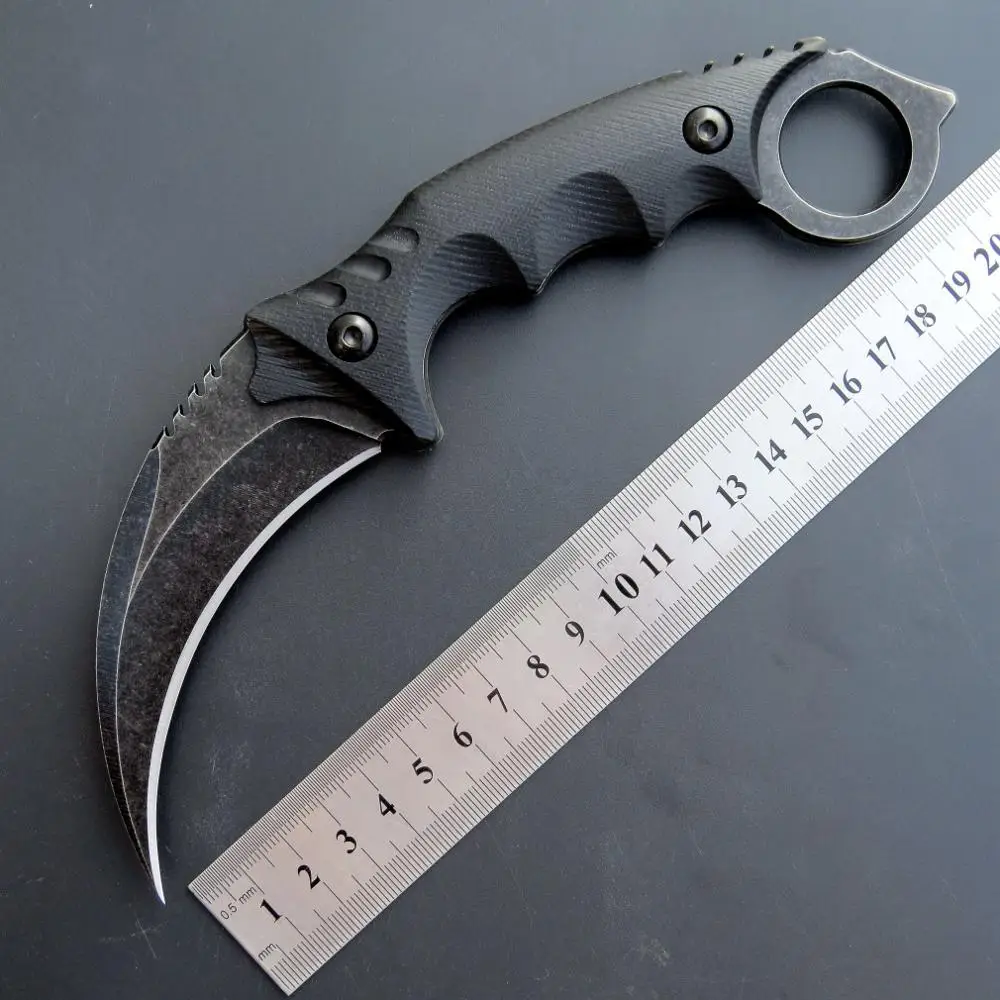 Нож керамбит Eafengrow C1111 CS GO тактический нож коготь для кемпинга походов на открытом