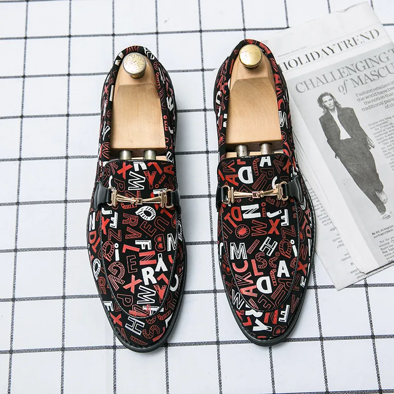 

Handmade Fashion Brand Men's Shoes Non-slip Gentleman Designer Wear-resistant Comfortable High Quality New 2021 Party Men Casual