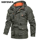 Куртка мужская с капюшоном, флисовая Ветровка-бомбер в стиле милитари, Спортивная уличная одежда, повседневная зимняя одежда, LX093