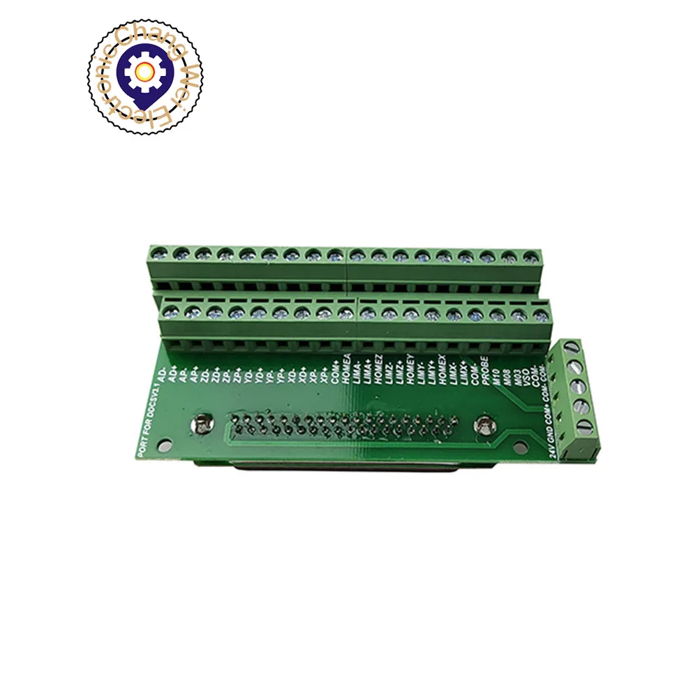 

CNC Controller DDCSV3.1 3/4 Axis G Code Stand Alone Controller For Engraving Milling Machine + 4-axis E-Stop MPG Handwheel