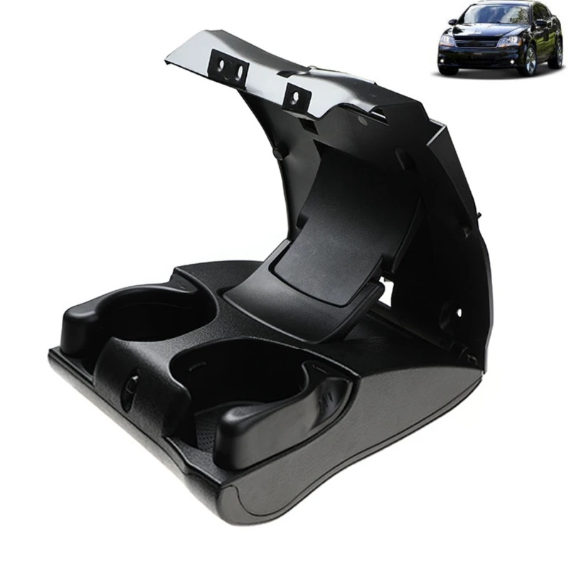 

Center Console Tray Box Cup Holder add-on Compatible with 2003-2012 Dodge Ra-m 1500/2500 / 3500 Drink Holder 5FR421AZ
