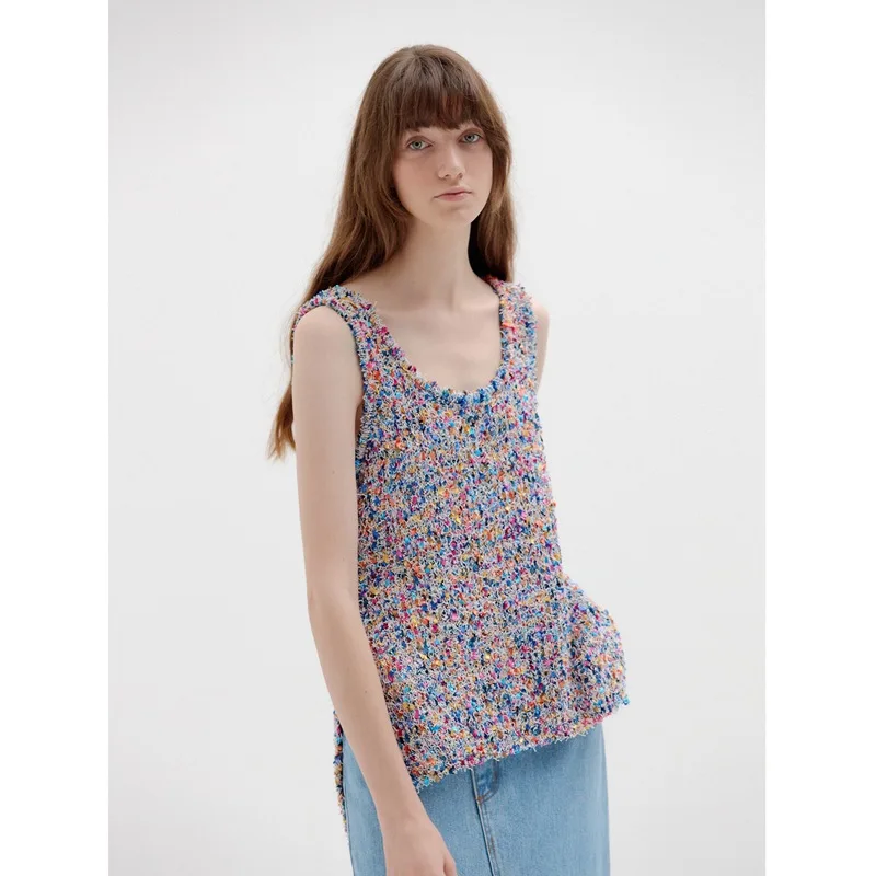 

Женские топы, Новинка весна-лето 2021, Женский Топ без рукавов с принтом, жилет