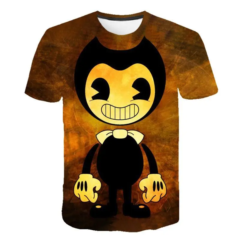 

Children Clothes T-shirts Bendy Short Sleeve T-Shirt Tee Clothing Boys Girls Tops Toddler T shirt Infant Tee for 4-14 yrs Kids