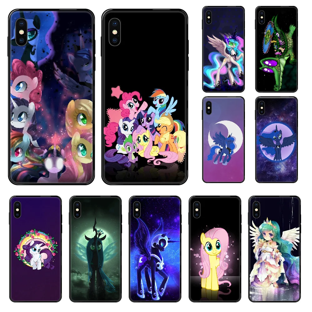 Чехол для телефона с рисунком Мой Маленький Пони iphone 4 4s 5 5S SE 5C 6 6S 7 8 plus X XS XR 11 PRO MAX