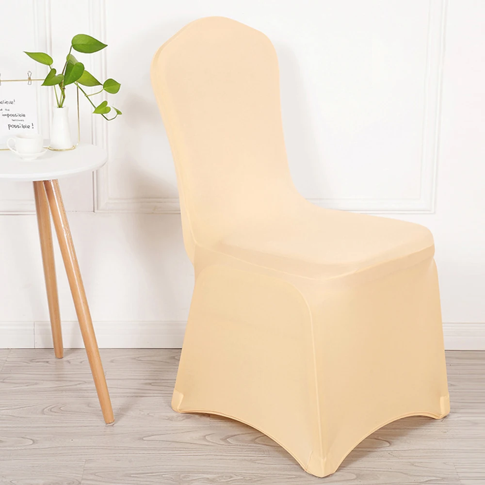 

Wedding Chair Cover Non-slip Cover Detachable Anti-dirty Chair Cover Banquet Wedding Dinner Restaurant Recliner Cover