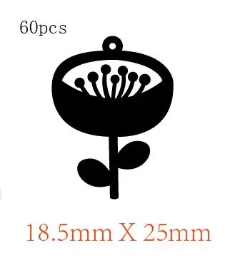 60pcs RD260-S 25mm Сделанный на заказ 50 шт. изготовленный на заказ ваш дизайн форма размер ювелирные изделия кулон лазерная резка сырой латуни Шарм Для DIY ожерелье серьги брошь кольцо - Окраска металла: 60pcs RD260-S 25mm