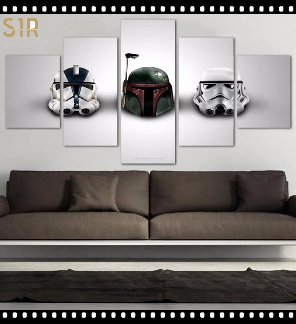 Украшения из фильма &quotЗвездные войны&quot 5 частей Постер HD украшение для гостиной