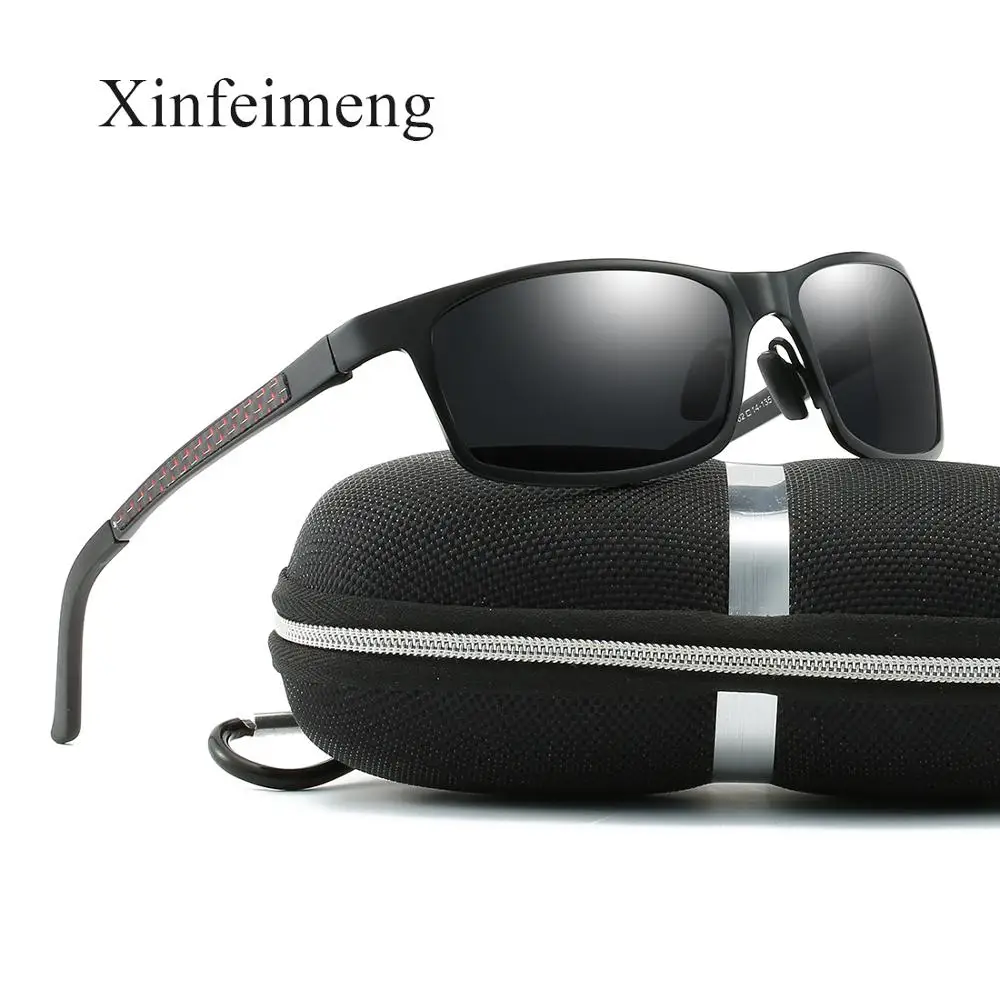 LUOJERY поляризационные солнцезащитные очки мужские Роскошные брендовые