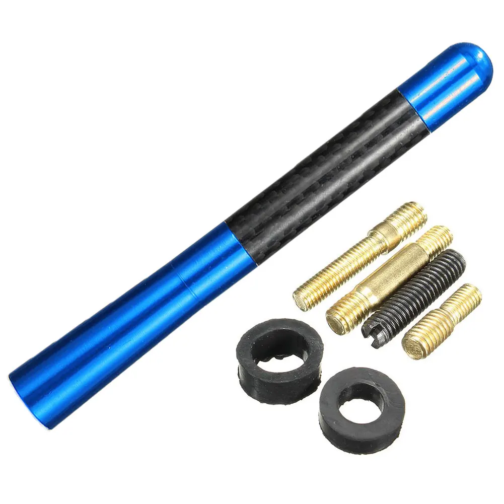 12 см Универсальный Алюминий углеродного волокна автомобиля мачта на крышу кнут