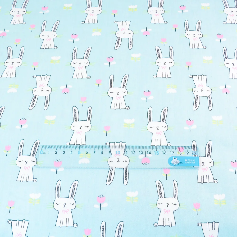 Teramila детский краситель с рисунком кроликов из мультфильма дизайнерская Ткань 100%