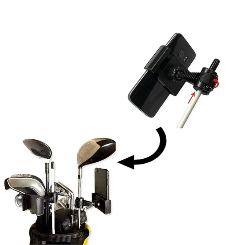 

Golf Swing Recorder Houder Mobiele Telefoon Clip Bedrijf Trainer Praktijk Training Aid