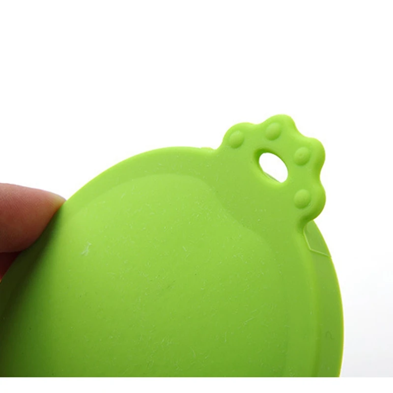 Круглая силиконовая банка для домашних животных растягивающаяся крышка бутылки