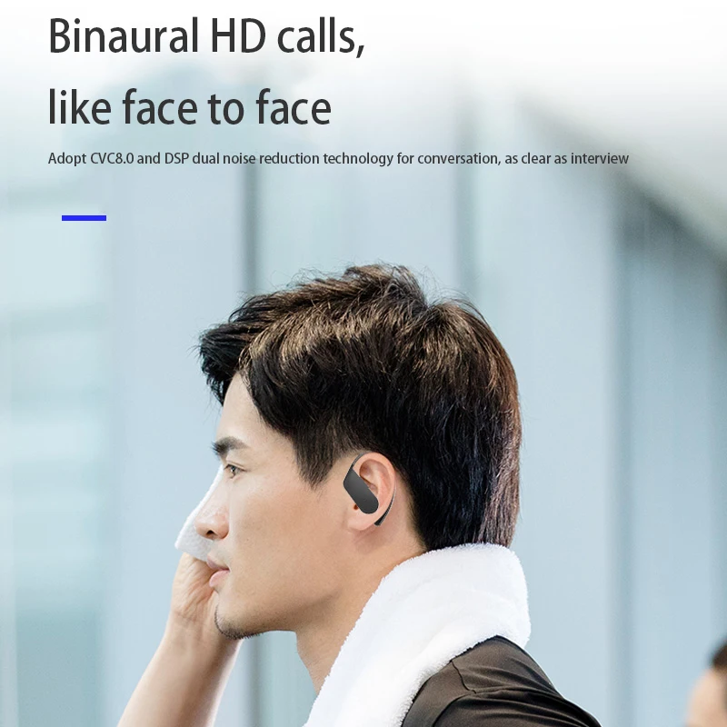 Новое поступление Bluetooth наушники беспроводные светодиодный TWS Спортивная