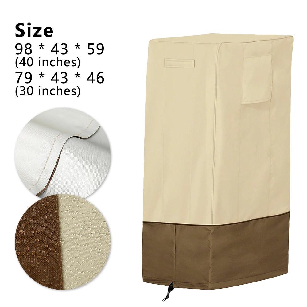 Водонепроницаемый барбекю Гриль Крышка квадратный чехол для коптильни открытый