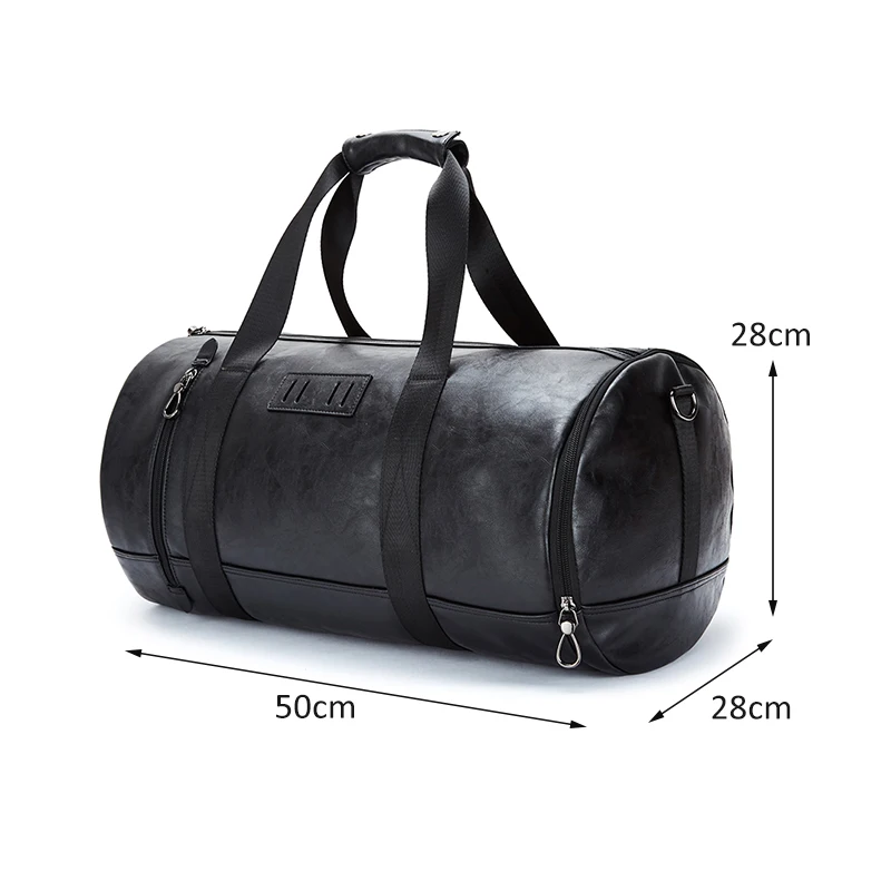 Мужские спортивные сумки для спортзала черная баскетбольная сумка тренировок