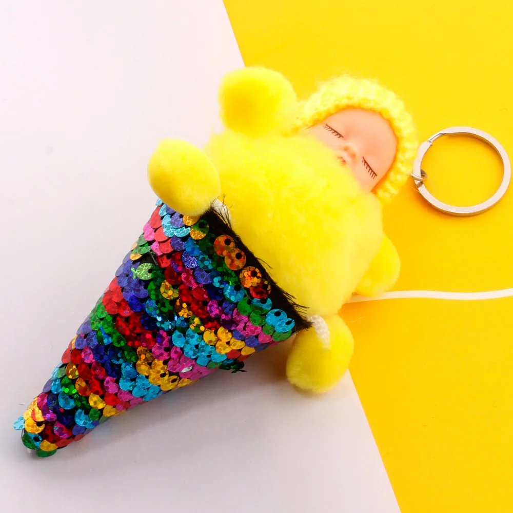 Gyro кукла-брелок для ключей подвеска мороженое креативные плюшевые куклы