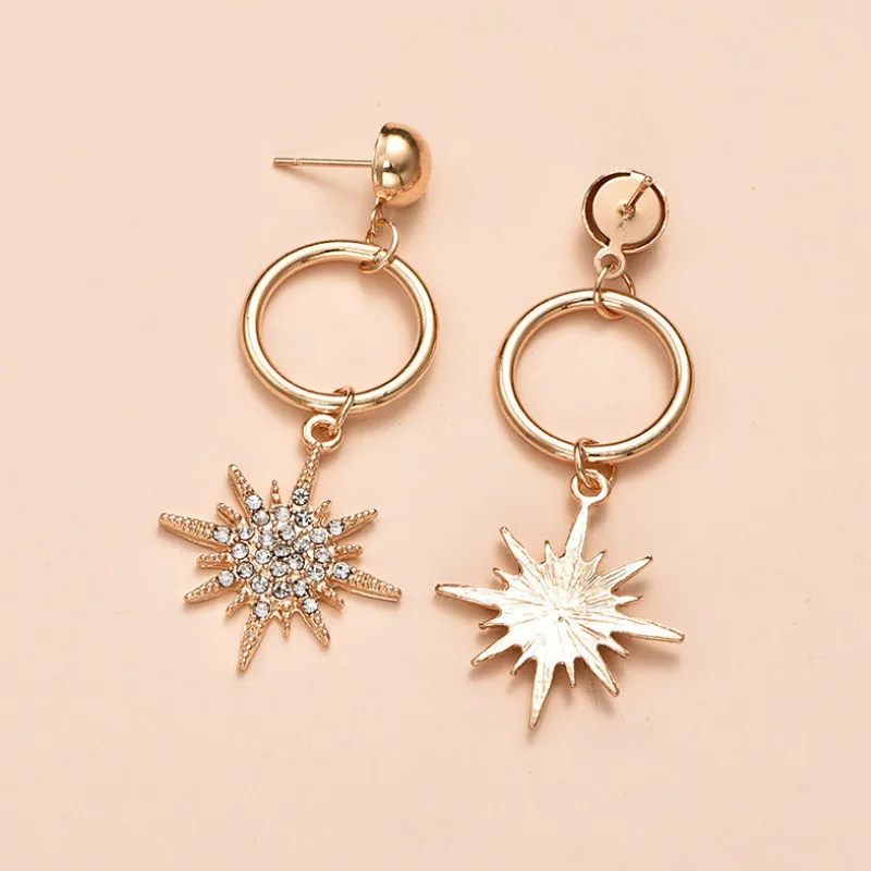 

Jewelry Gifts Women New Personality Five-pointed Star Earrings
